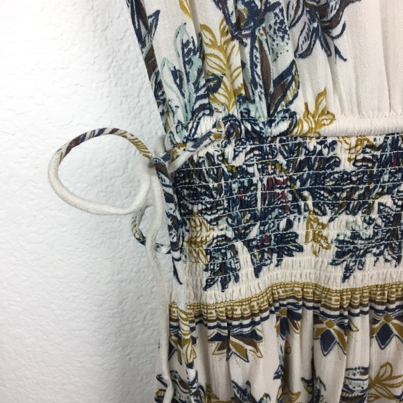 Free People Floral 3/4 Sleeve Tunic - Picture 5 of 6